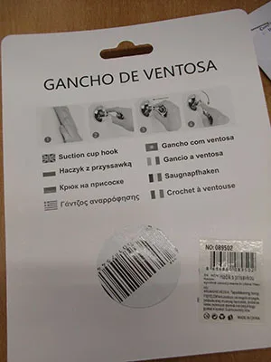 Ganci di plastica «GANCHO DE VENTOSA» — foto 2 dell'alert A12/01331/21