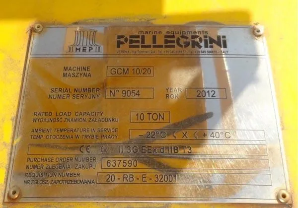 Gru a cavalletto «Gantry Crane» — foto 1 dell'alert A12/0635/18