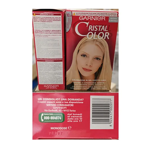Tintura per capelli «Garnier Cristal Color» — foto 1 dell'alert A12/00565/24
