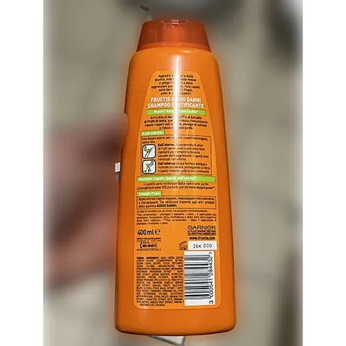 Shampoo «Garnier Fructis shampoo fortificante» — foto 7 dell'alert A12/01235/24