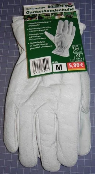Guanti da giardinaggio «Gartenhandschuhe (Gardening Gloves)» — foto 1 dell'alert A12/0444/15