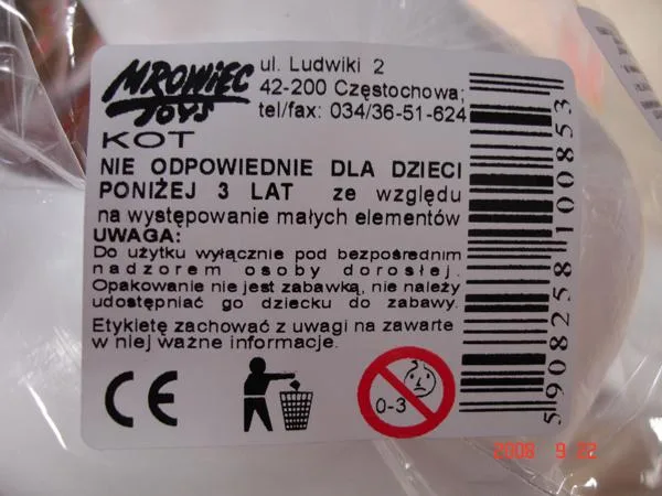 Gatto giocattolo pieghevole (MROWIEC TOYS)