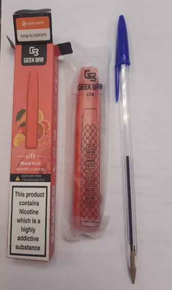 Sigaretta elettronica usa e getta «Geek Bar Pro 2% 2ml» — foto 3 dell'alert A12/01869/21