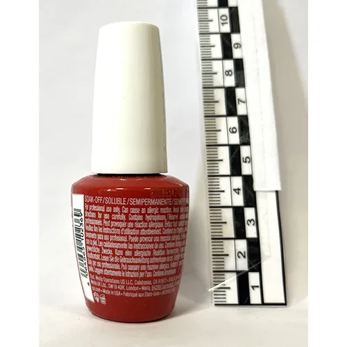 Smalto per unghie in gel «Gel Color - Left Your Texts On Red» — foto 3 dell'alert SR/01556/26