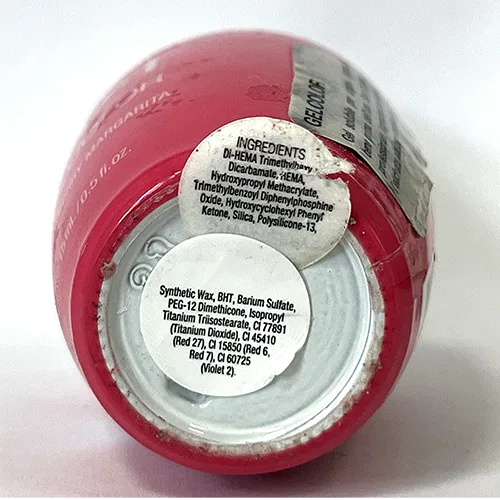 Smalto per unghie in gel «Gel Color - Strawberry Margarita» — foto 5 dell'alert SR/01612/26