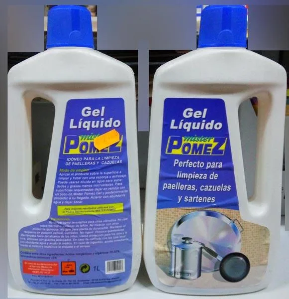 Gel di pulizia «Gel Líquido» — foto 1 dell'alert A12/1234/16