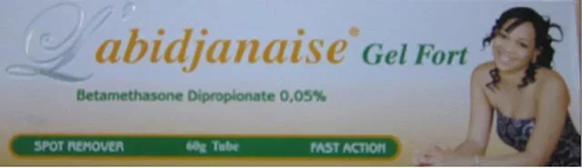 Gel per la pelle "Gel Fort" (gel forte) &amp; #13; (L'Abidjanaise)