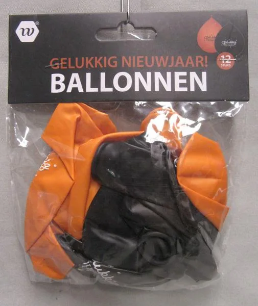 Palloncini «Gelukkig Nieuwjaar! Ballonnen» (D&amp;F)
