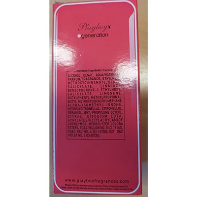 Eau de toilette «Generation Eau de Toilette for her» — foto 4 dell'alert A12/02185/24