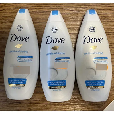 Gel doccia «gentle exfoliating» (Dove)