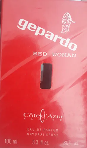 Profumo «Gepardo Red Women» — foto 2 dell'alert A12/02632/23