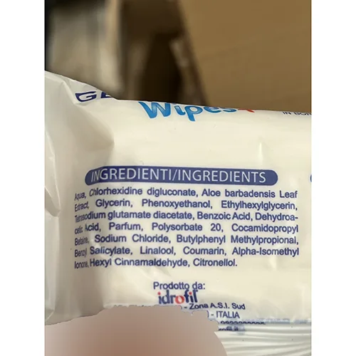 Salviette disinfettanti «Germol Wipes +» — foto 2 dell'alert A12/02087/24