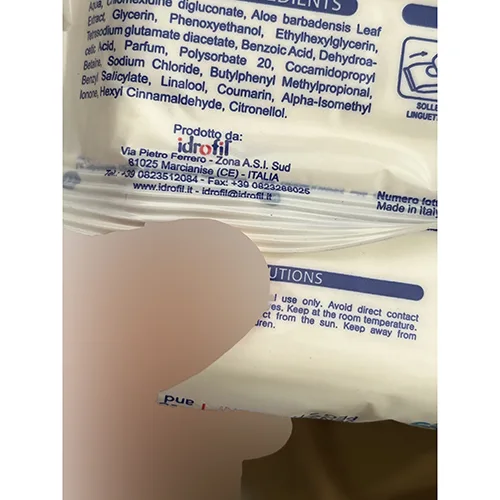 Salviette disinfettanti «Germol Wipes +» — foto 3 dell'alert A12/02087/24