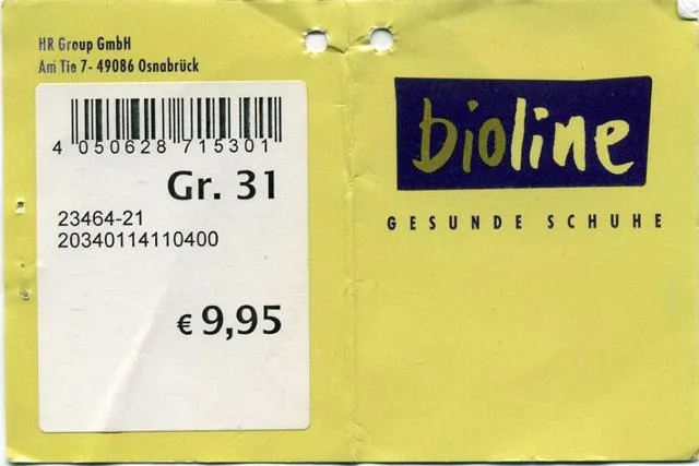 Sandali leggeri «Gesunde Schuhe» (Bioline)