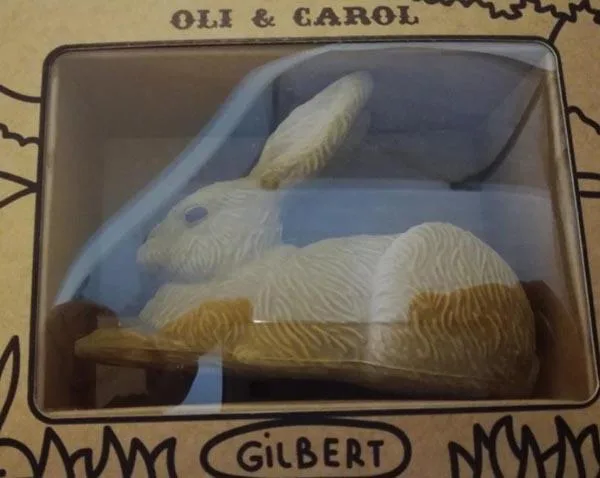 Giocattolo di dentizione «Gilbert le lapin» (Oli &amp; Carol)