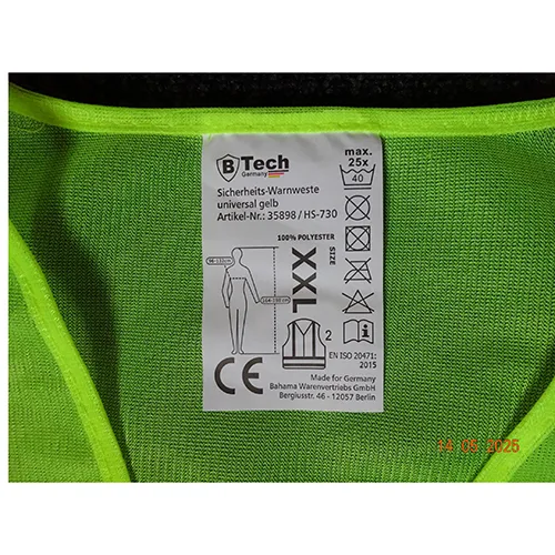 Gilet di sicurezza (B-Tech)
