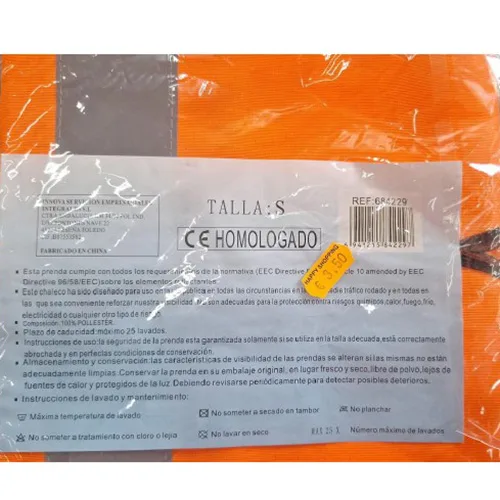 Gilet di sicurezza — foto 2 dell'alert SR/00480/26