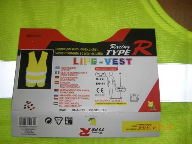 Gilet di sicurezza – Life-vest — foto 2 dell'alert 0622/09