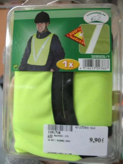 Gilet di sicurezza riflettente & #13; & #13; — foto 1 dell'alert 0670/11