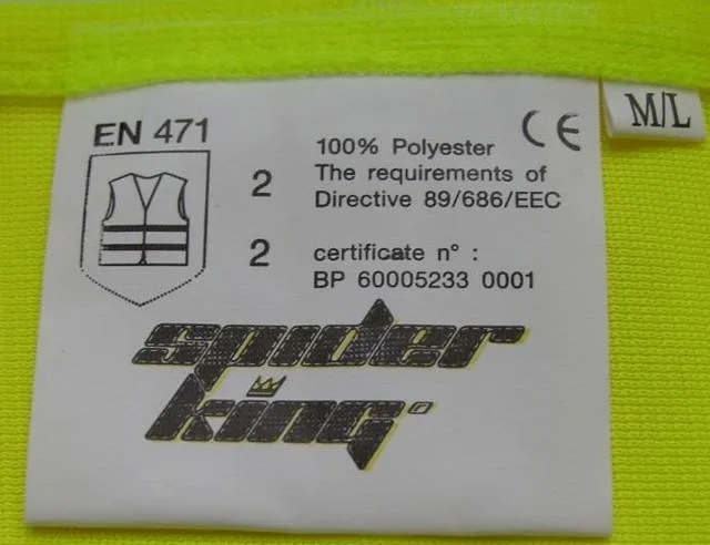 Gilet di sicurezza riflettente & #13; & #13; — foto 1 dell'alert 0345/11