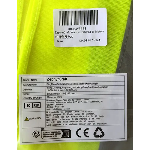 Gilet di sicurezza — foto 3 dell'alert SR/01354/26