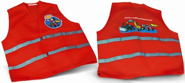 Gilet riflettente di sicurezza del bambino &amp; #13; &amp; #13; — foto 1 dell'alert 0343/11