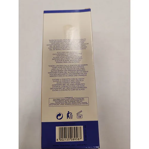 Schiuma da bagno «Gingla blu» (Genny)