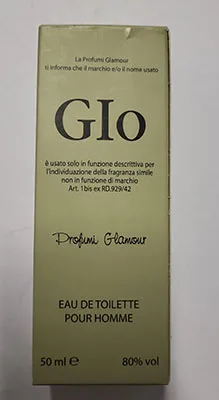 Eau de toilette «Gio» (profumi Glamour)