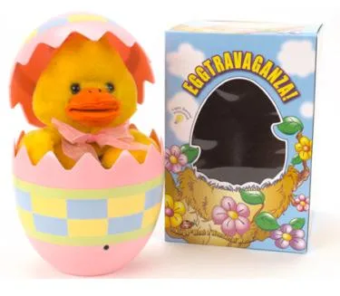Giocattoli a batteria – ‘Eggtravaganza' a batteria che canta coniglio e pulcino nell'uovo di Pasqua (Unknown)