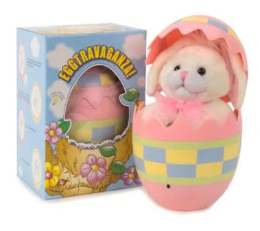 Giocattoli a batteria – ‘Eggtravaganza' a batteria che canta coniglio e pulcino nell'uovo di Pasqua — foto 2 dell'alert 0056/07
