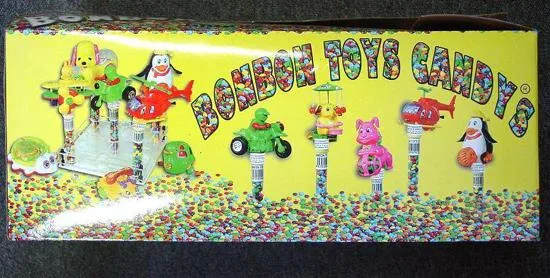 Giocattoli contenenti dolci (14 tipi) (Bonbon Toys Candy; Ucantay)