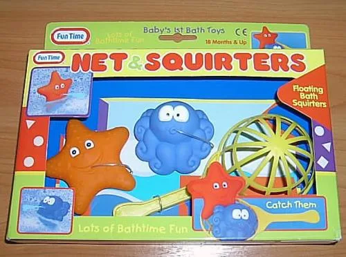 Giocattoli da bagno – "Net &amp; Squirters" (Fun Time)
