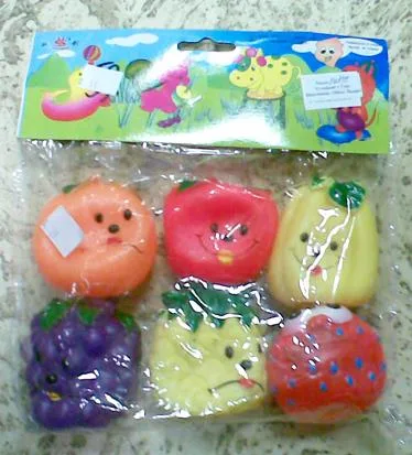 Giocattoli di plastica – frutta (Shuangjian)