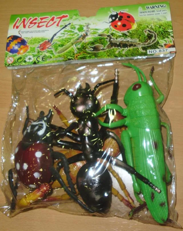 Giocattoli di plastica — insetti &amp; #13; &amp; #13; (INSECT)