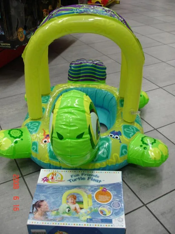 Giocattoli gonfiabili di plastica – Divertimento amici Tartaruga Float (My 1st Summer)