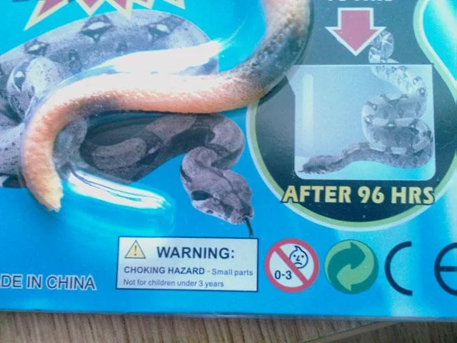 Giocattoli in espansione – serpente in crescita (Magic Aqua Grow)
