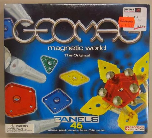 Giocattoli magnetici – "Geomag mondo magnetico L'originale" — foto 6 dell'alert 1479/08