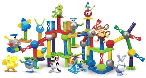 Giocattoli magnetici – Magtastik e Magnetix JR Set di edifici magnetici (MEGA Brands)