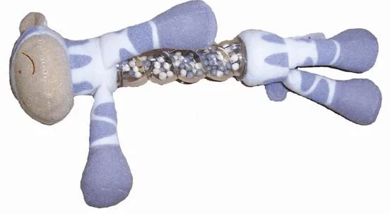 Giocattolo a sonagli – Stivali mini modalità zebra giocattolo a sonagli (Boots Company PLC)