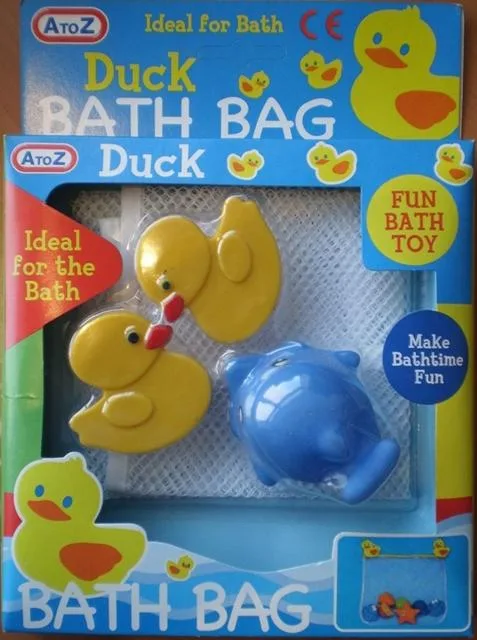 Giocattolo da bagno "Duck Bath Bag" &amp; #13; &amp; #13; (A to Z)