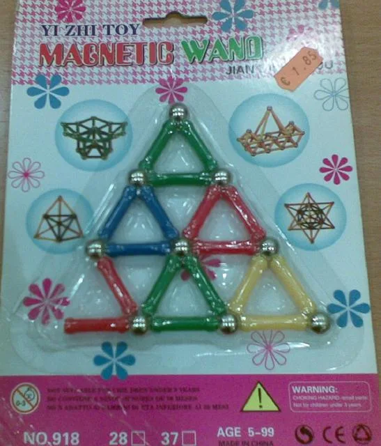 Giocattolo da costruzione magnetica "Magnetic Wand" (YI ZHI TOY)