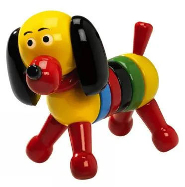 Giocattolo di legno a forma di cane – 30117 Puck