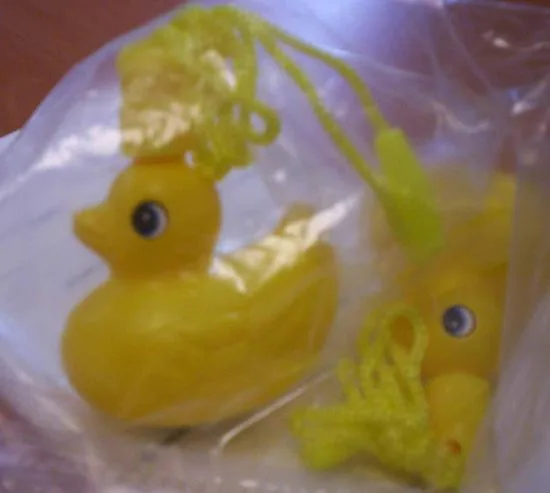 Giocattolo di plastica – Delau bolle a forma di anatra (De Laurier)
