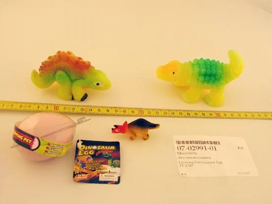 Giocattolo di plastica (Growing Pet Dinosaur Egg and Growing Pet Snake Egg)