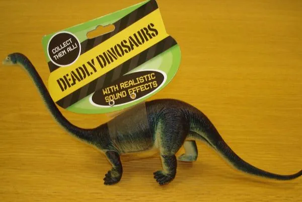 Giocattolo di plastica morbida – Dinosauri mortali — foto 2 dell'alert 0614/08