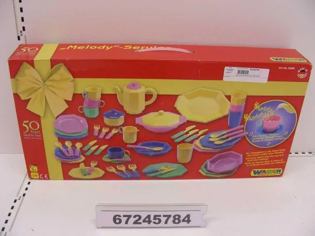 Giocattolo di plastica – servizio Melody (Wader Quality Toys)