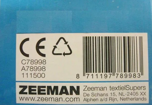Giocattolo di plastica (Zeeman)
