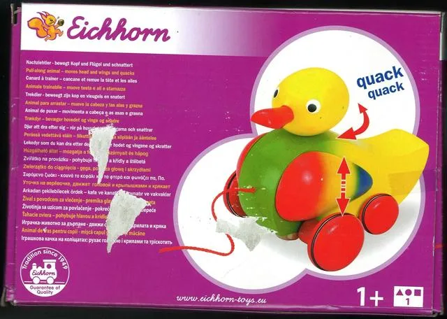 Giocattolo di tirare (Eichhorn)