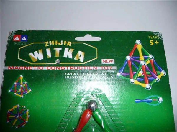Giocattolo didattico magnetico – "Magnetic Constructiln Toy/Zhija" (WITKA)