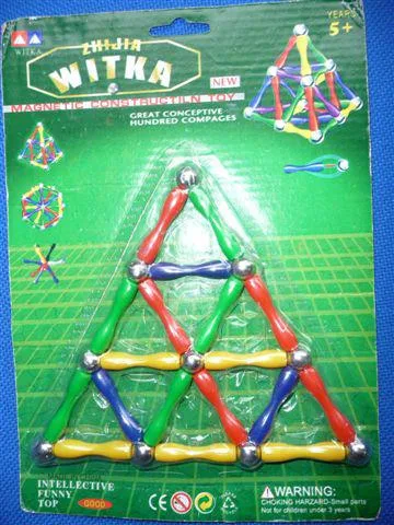Giocattolo didattico magnetico – "Magnetic Constructiln Toy/Zhija" — foto 2 dell'alert 0527/09